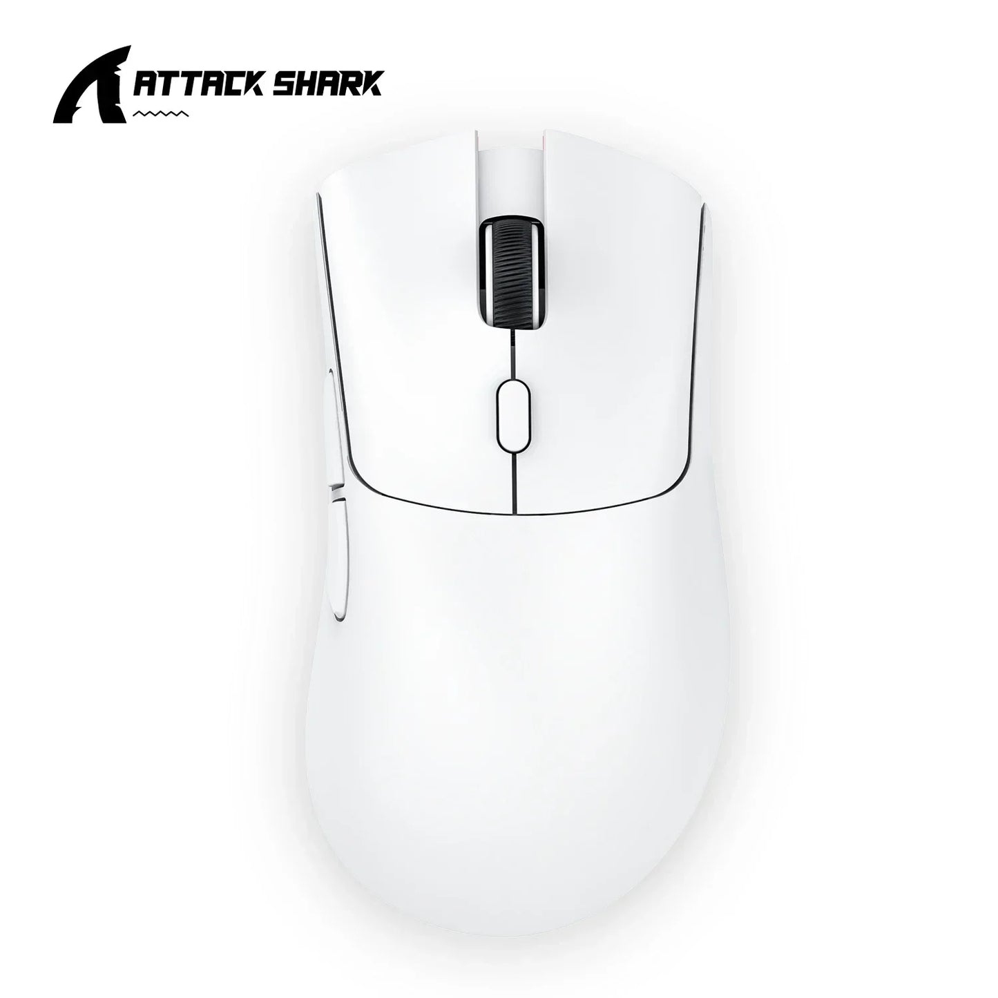 Attack Shark 18000DPI Wireless Mouse, 1000Hz,PAW3311,Bluetooth Tri-mode Connection, R1 Macro Gaming Mouse Red Magic