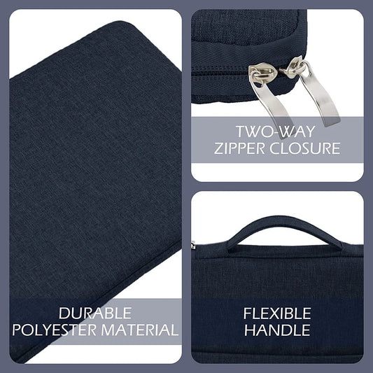 Portable Laptop Sleeve Bag Soft Cover 11 12 13 14 15 15.6 16 Inch for Macbook Huawei Xiaomi HP Dell Lenovo Laptop Sleeve Handbag Red Magic