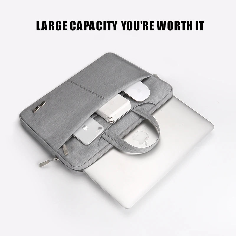 Laptop Bag 13.3 15.6 14 inch Waterproof Notebook Sleeve For Macbook Case M1 M2 Air Pro 13 15 Huawei Shoulder Handbag Briefcase Red Magic