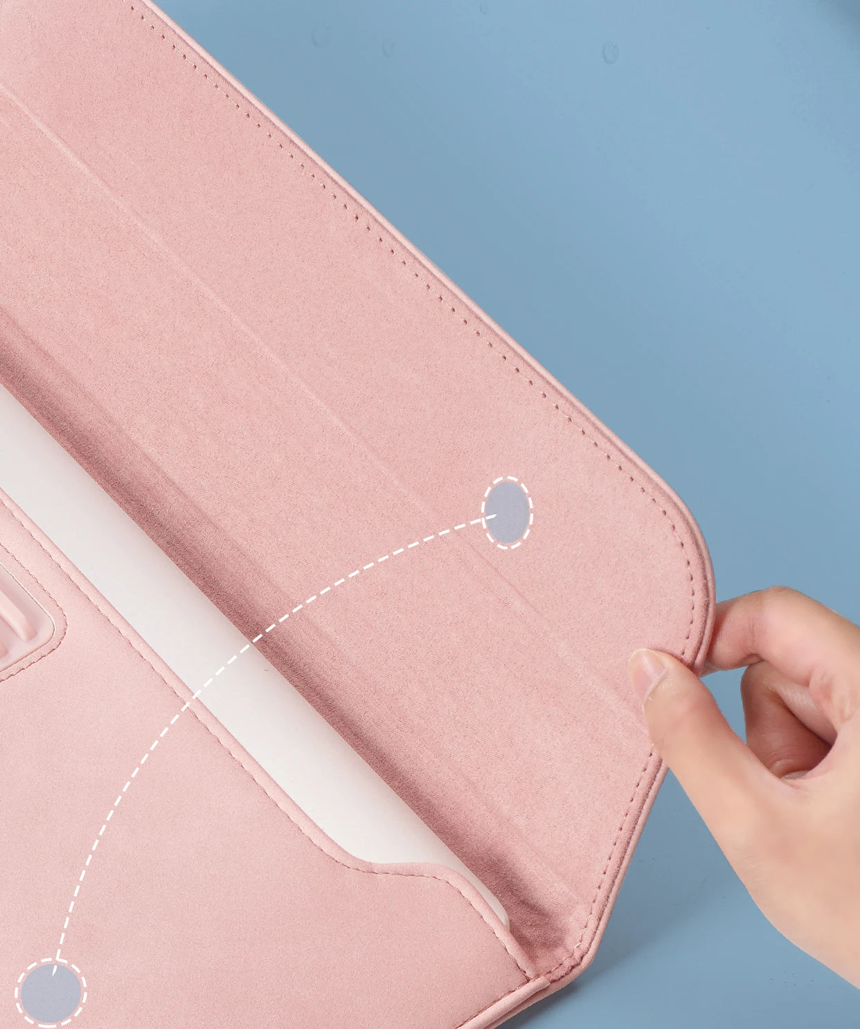 Laptop Sleeve Bag Case For Macbook M1 Air Pro 13 15 Notebook Sleeve Bag For Huawei ASUS Dell 11 12 13.3 14 15.6 Inch stand Case Red Magic