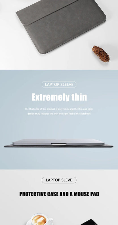 Laptop Sleeve bag Cases For Macbook Pro Air 13.3 M1 M2 13.6 11 14 16 15 XiaoMi 15.6 Notebook Cover HP Matebook Shell Accessories Red Magic