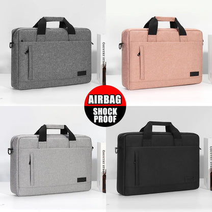 Laptop bag Sleeve Case Shoulder handBag For M1 M2 14 15 15.6 17 inch Macbook Air Pro 13.3 Huawei Asus Dell Notebook Briefcases Red Magic