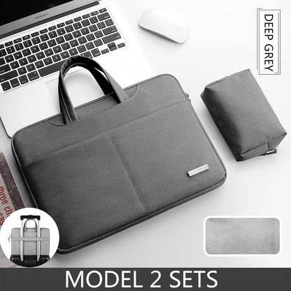 Laptop Bag 13.3 15.6 14 inch Waterproof Notebook Sleeve For Macbook Case M1 M2 Air Pro 13 15 Huawei Shoulder Handbag Briefcase Red Magic