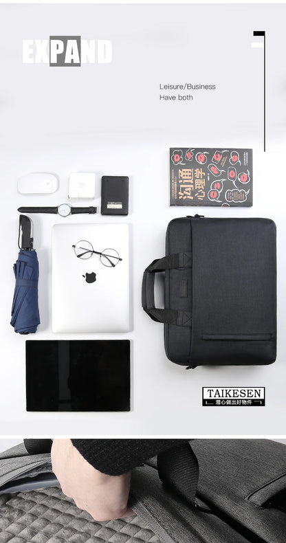 Laptop Bag Case for Macbook Air Pro Retina 13 14 15 Laptop Sleeve 15.6 Notebook Bag For Dell Acer Asus HP Business Women Handbag Red Magic