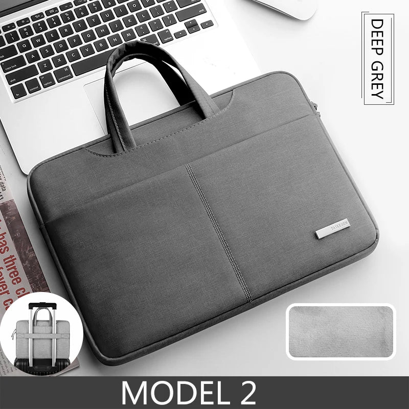 Laptop Bag 13.3 15.6 14 inch Waterproof Notebook Sleeve For Macbook Case M1 M2 Air Pro 13 15 Huawei Shoulder Handbag Briefcase Red Magic
