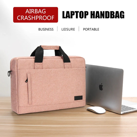 Laptop bag Sleeve Case Shoulder handBag For M1 M2 14 15 15.6 17 inch Macbook Air Pro 13.3 Huawei Asus Dell Notebook Briefcases Red Magic