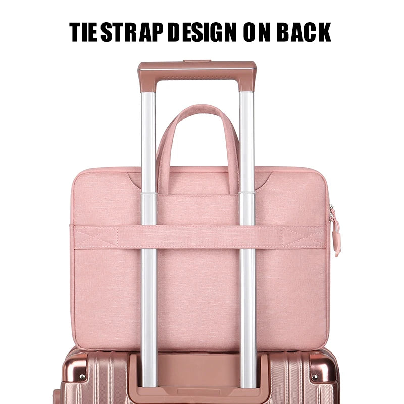 Laptop Bag 13.3 15.6 14 inch Waterproof Notebook Sleeve For Macbook Case M1 M2 Air Pro 13 15 Huawei Shoulder Handbag Briefcase Red Magic