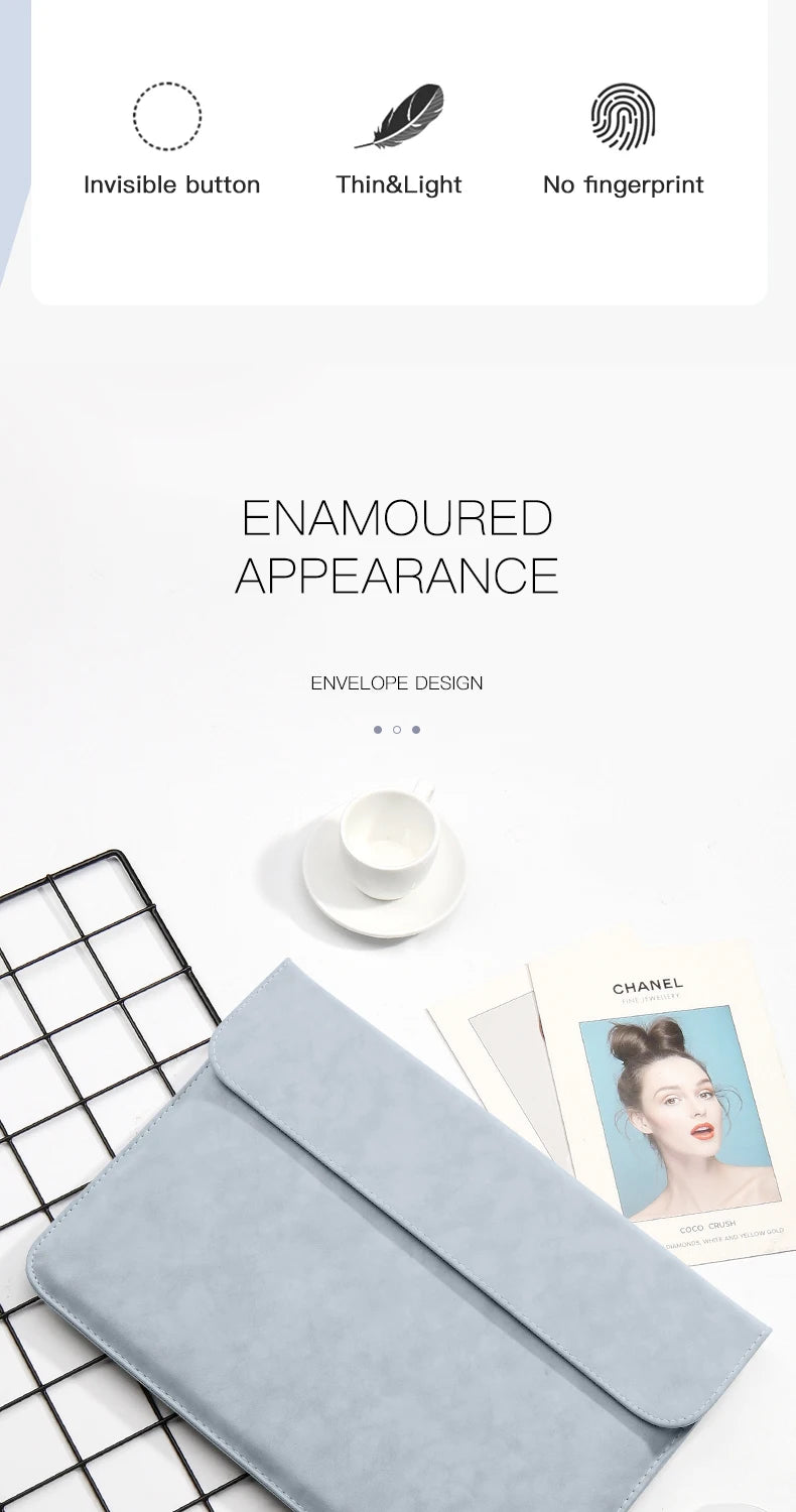 Laptop Sleeve For Macbook Air 13 Case M1 Pro Retina 13.3 11 14 16 15 XiaoMi 15.6 Notebook Cover Huawei Matebook Shell laptop bag Red Magic