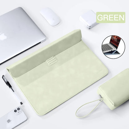 Laptop Sleeve Bag Case For Macbook M1 Air Pro 13 15 Notebook Sleeve Bag For Huawei ASUS Dell 11 12 13.3 14 15.6 Inch stand Case Red Magic