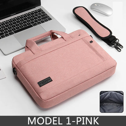 Laptop bag Sleeve Case Shoulder handBag For M1 M2 14 15 15.6 17 inch Macbook Air Pro 13.3 Huawei Asus Dell Notebook Briefcases Red Magic