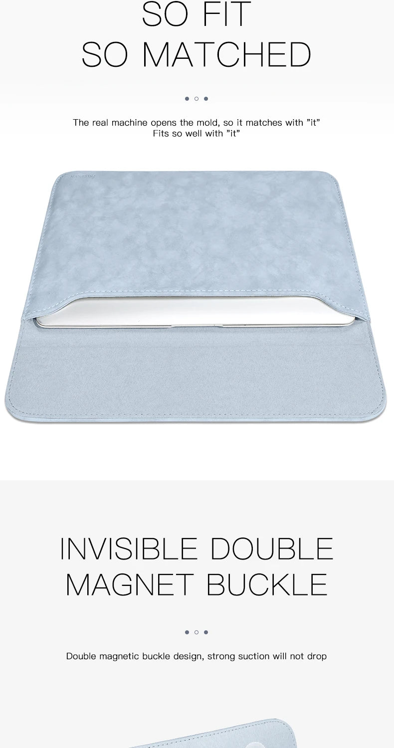 Sleeve Laptop Case For Macbook 11 Air 13 Pro16 Retina13.3 14 15 XiaoMi 15.6 lenovo HP Notebook Cover Huawei Matebook 16.1 Shell Red Magic