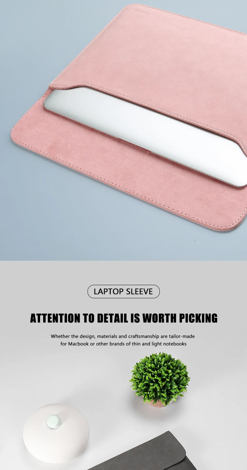 Laptop Sleeve bag Cases For Macbook Pro Air 13.3 M1 M2 13.6 11 14 16 15 XiaoMi 15.6 Notebook Cover HP Matebook Shell Accessories Red Magic