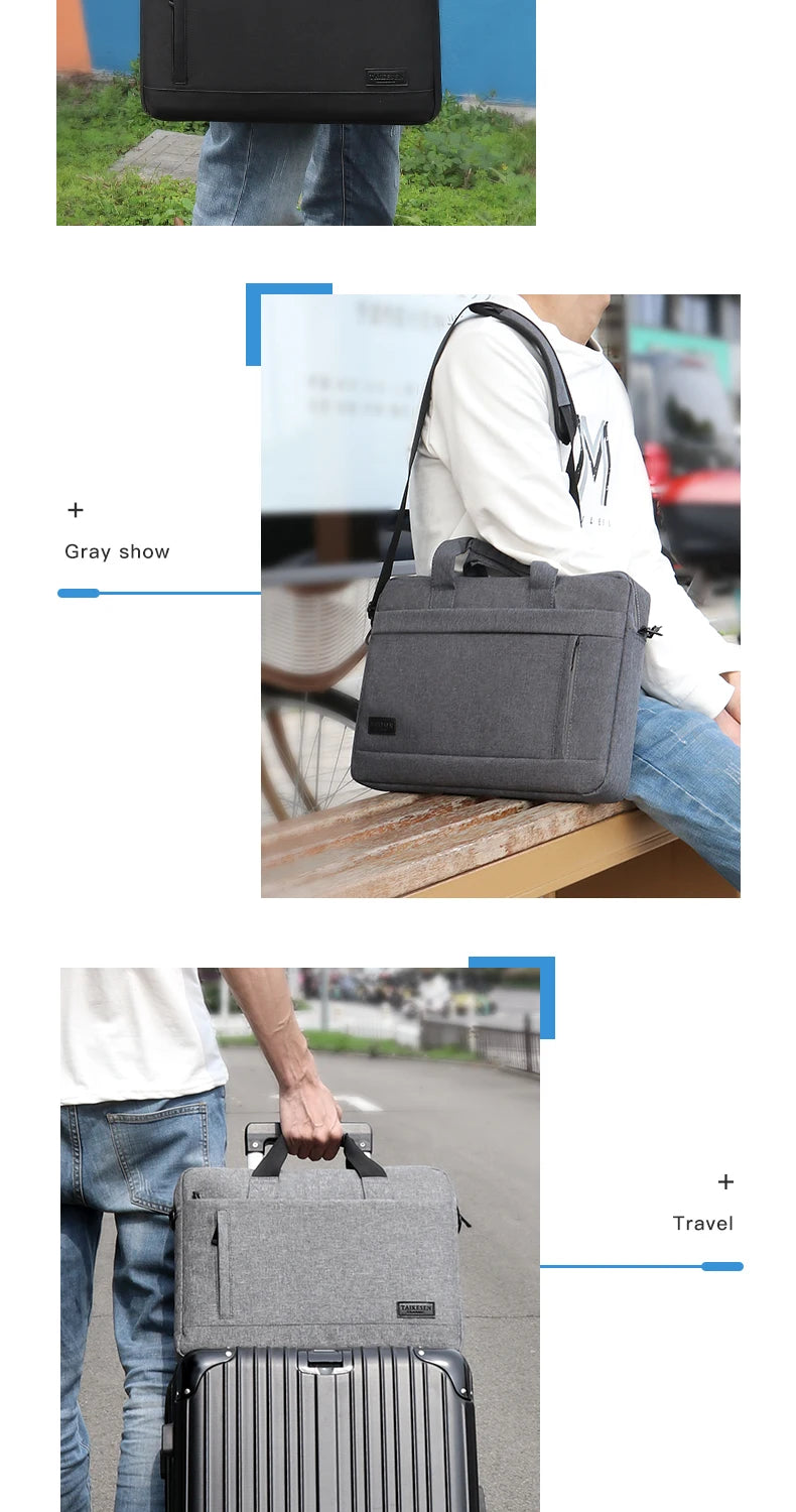 Laptop bag Sleeve Case Shoulder handBag For M1 M2 14 15 15.6 17 inch Macbook Air Pro 13.3 Huawei Asus Dell Notebook Briefcases Red Magic