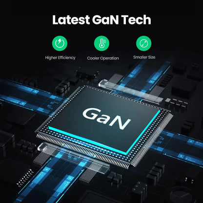 UGREEN UK Plug GaN 100W 65W Fast Charger QC 4.0 3.0  for Macbook Air Tablet iPhone 17 16 15 Pro Max Xiaomi USB Type C PD Charger Setup Lord