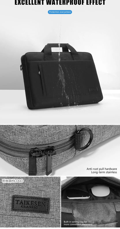 Laptop bag Sleeve Case Shoulder handBag For M1 M2 14 15 15.6 17 inch Macbook Air Pro 13.3 Huawei Asus Dell Notebook Briefcases Red Magic