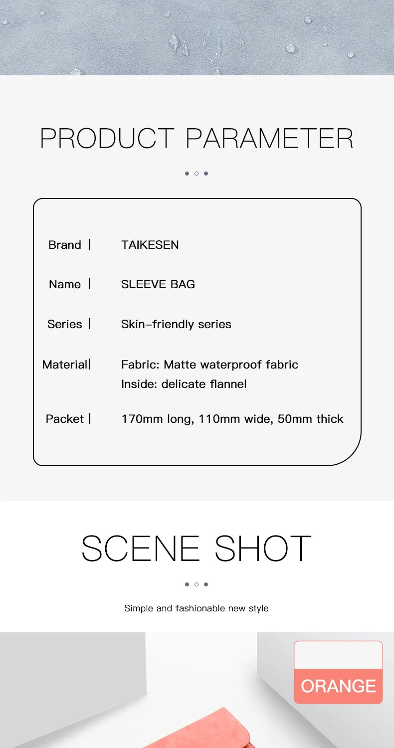 Laptop Sleeve For Macbook Air 13 Case M1 Pro Retina 13.3 11 14 16 15 XiaoMi 15.6 Notebook Cover Huawei Matebook Shell laptop bag Red Magic