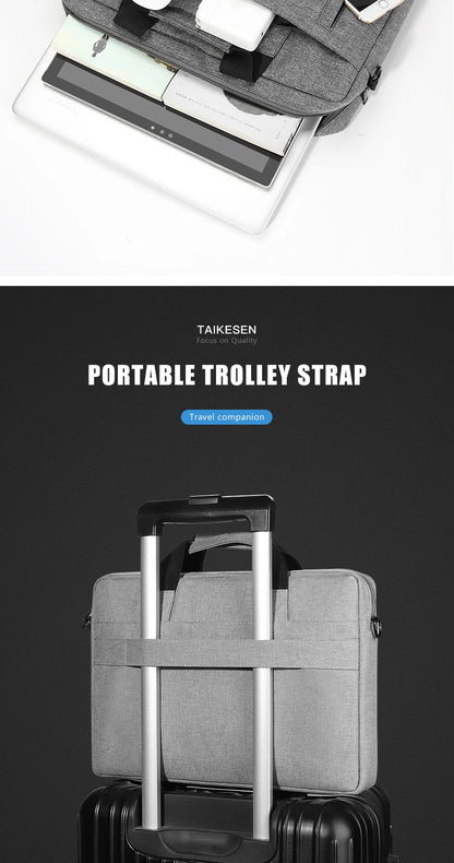 Laptop bag Sleeve Case Shoulder handBag For M1 M2 14 15 15.6 17 inch Macbook Air Pro 13.3 Huawei Asus Dell Notebook Briefcases Red Magic