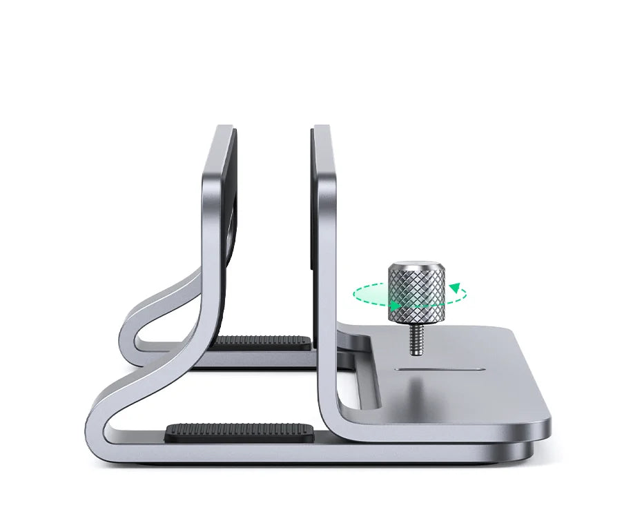 UGREEN Vertical Laptop Stand Holder For MacBook Air Pro Aluminum Foldable Notebook Stand Laptop Support MacBook Pro Tablet Stand Red Magic