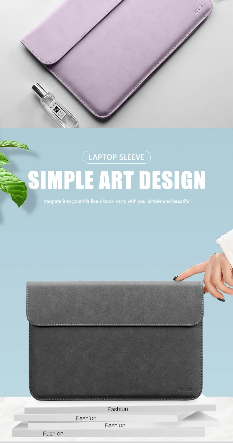 Laptop Sleeve bag Cases For Macbook Pro Air 13.3 M1 M2 13.6 11 14 16 15 XiaoMi 15.6 Notebook Cover HP Matebook Shell Accessories Red Magic