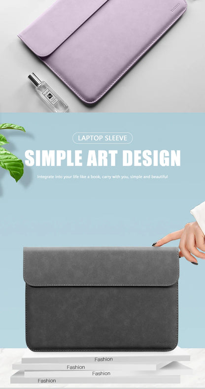 Laptop Sleeve bag Cases For Macbook Pro Air 13.3 M1 M2 13.6 11 14 16 15 XiaoMi 15.6 Notebook Cover HP Matebook Shell Accessories Red Magic