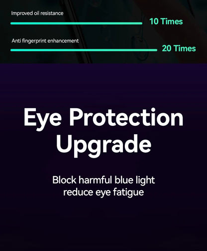 Joyroom 1/2/3pcs HD Glass Screen Protector for iPhone 16 15 14 13 12 11 Pro Max Full Screen Tempered Glass Protection for iPhone Red Magic