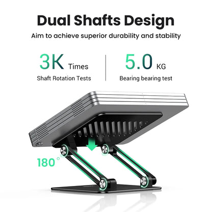 【New-in Sale】UGREEN Tablet Phone Stand Aluminum iPad Stand For iPad Pro iPhone Xiaomi Tablet Support Laptop Stand Tablet Holder Setup Lord