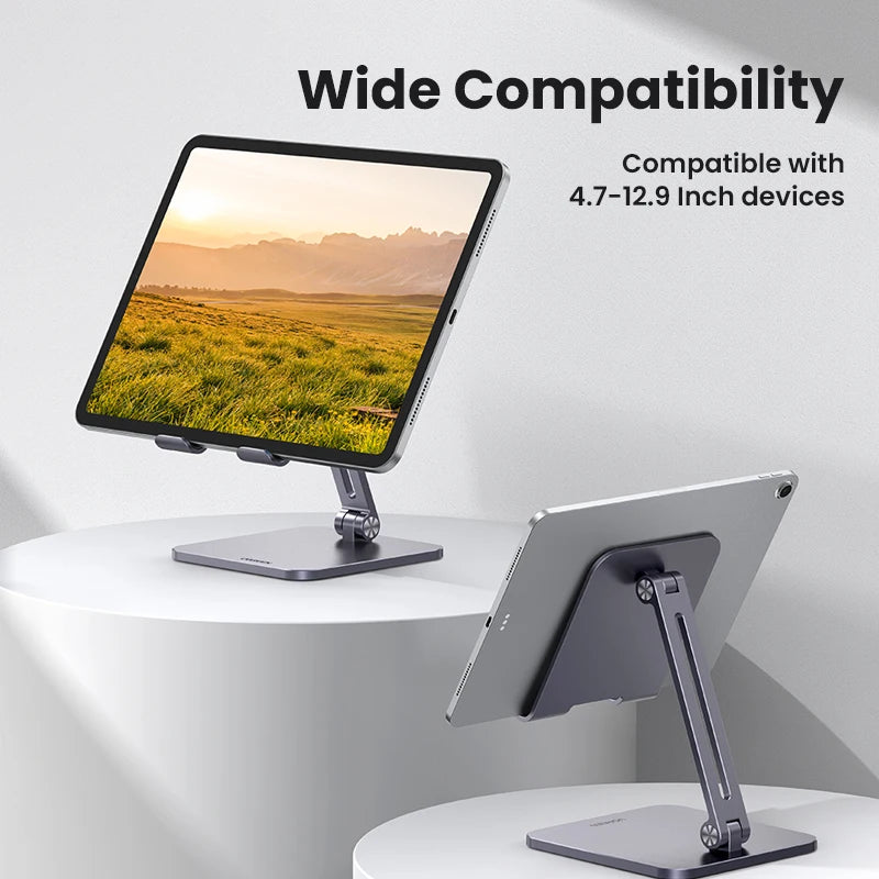 【New-in Sale】UGREEN Tablet Phone Stand For iPad Pro iPhone Xiaomi Tablet Support Aluminum iPad Stand Laptop Stand Tablet Stand Setup Lord