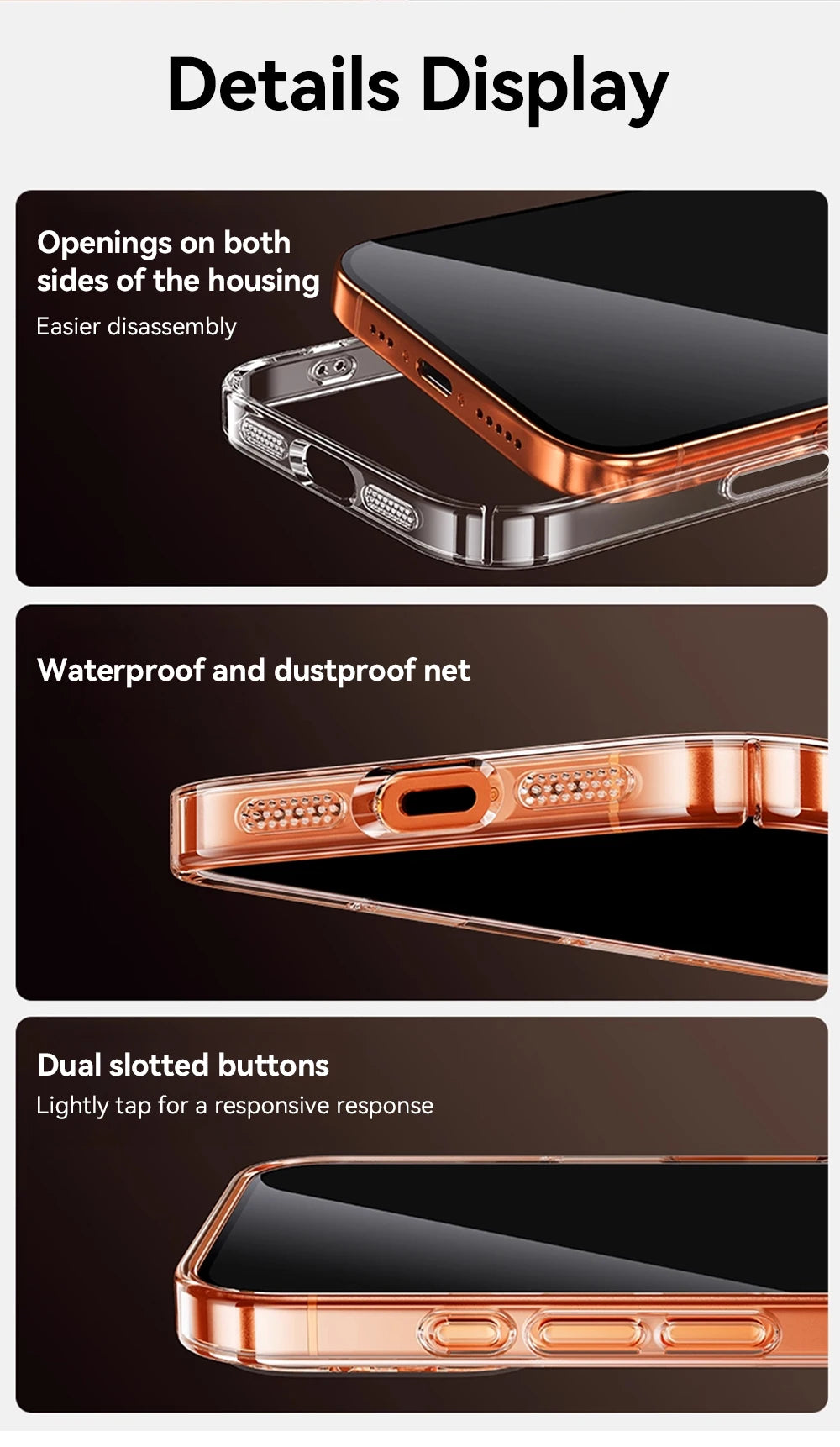 Joyroom Magnetic Case For iPhone 17 16 Pro Max Case Anti Yellow Transparent Cover For iPhone 17 Pro Wireless Charger Thin Cover Red Magic