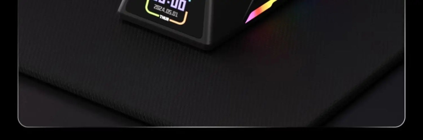 Ajazz Aj179 APEX 8k Wireless Mouse PAW3950 Sensor Three Mode Charging Base Gaming Mouse Lightweight Ergonomics 400mAh Pc Gamer Red Magic