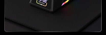 Ajazz Aj179 APEX 8k Wireless Mouse PAW3950 Sensor Three Mode Charging Base Gaming Mouse Lightweight Ergonomics 400mAh Pc Gamer Red Magic