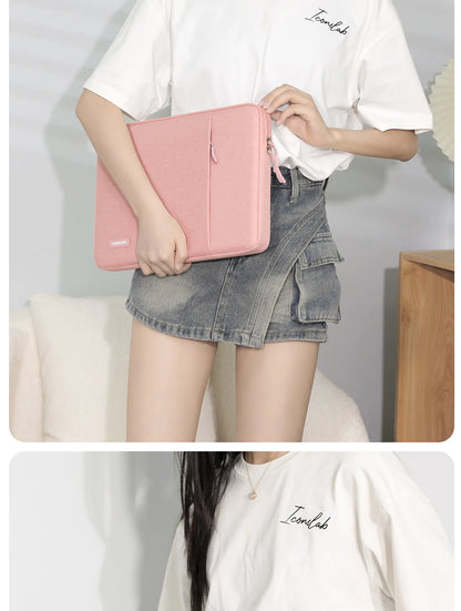 Laptop Sleeve Bag for Macbook Air Pro 13 13.3 14 15.4 15.6 Inch Notebook Pouch for Lenovo Asus HP Dell Portable Bag Cover Case Red Magic