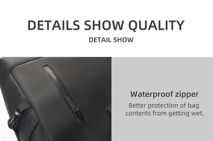 HK Expandable Travel Backpack Men Large Capacity Waterproof 15.6” Laptop Bag Hiking Rucksack Cycling Daypack Bag with USB Port Red Magic