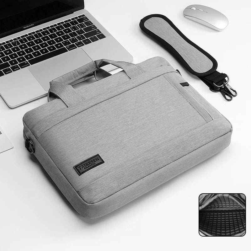 Laptop bag Sleeve Case Shoulder handBag For M1 M2 14 15 15.6 17 inch Macbook Air Pro 13.3 Huawei Asus Dell Notebook Briefcases Red Magic