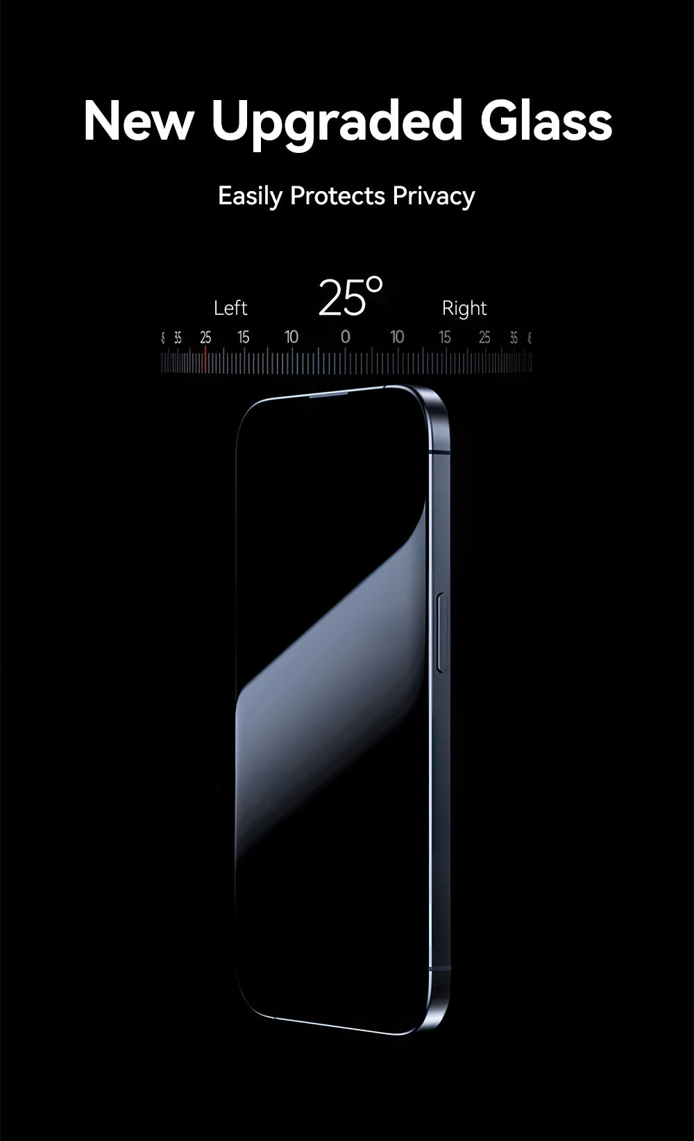 Joyroom 1/2PCS For iPhone 17 Pro Max Anti-Spy Glass Privacy Screen Protector Glass For iPhone 17 Pro 17 Air Tempered Glass Film Red Magic