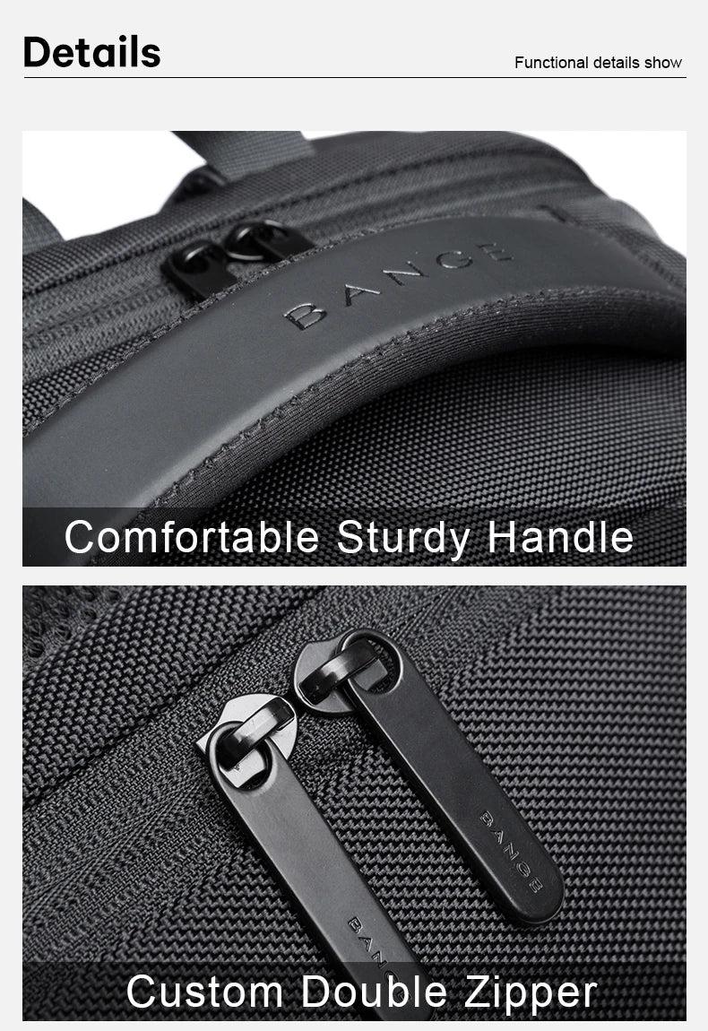 Travel Laptop Backpack Fits 15.6 Inch Laptop for Men and Women Waterproof with Side Mesh Pocket USB Charging Port Red Magic