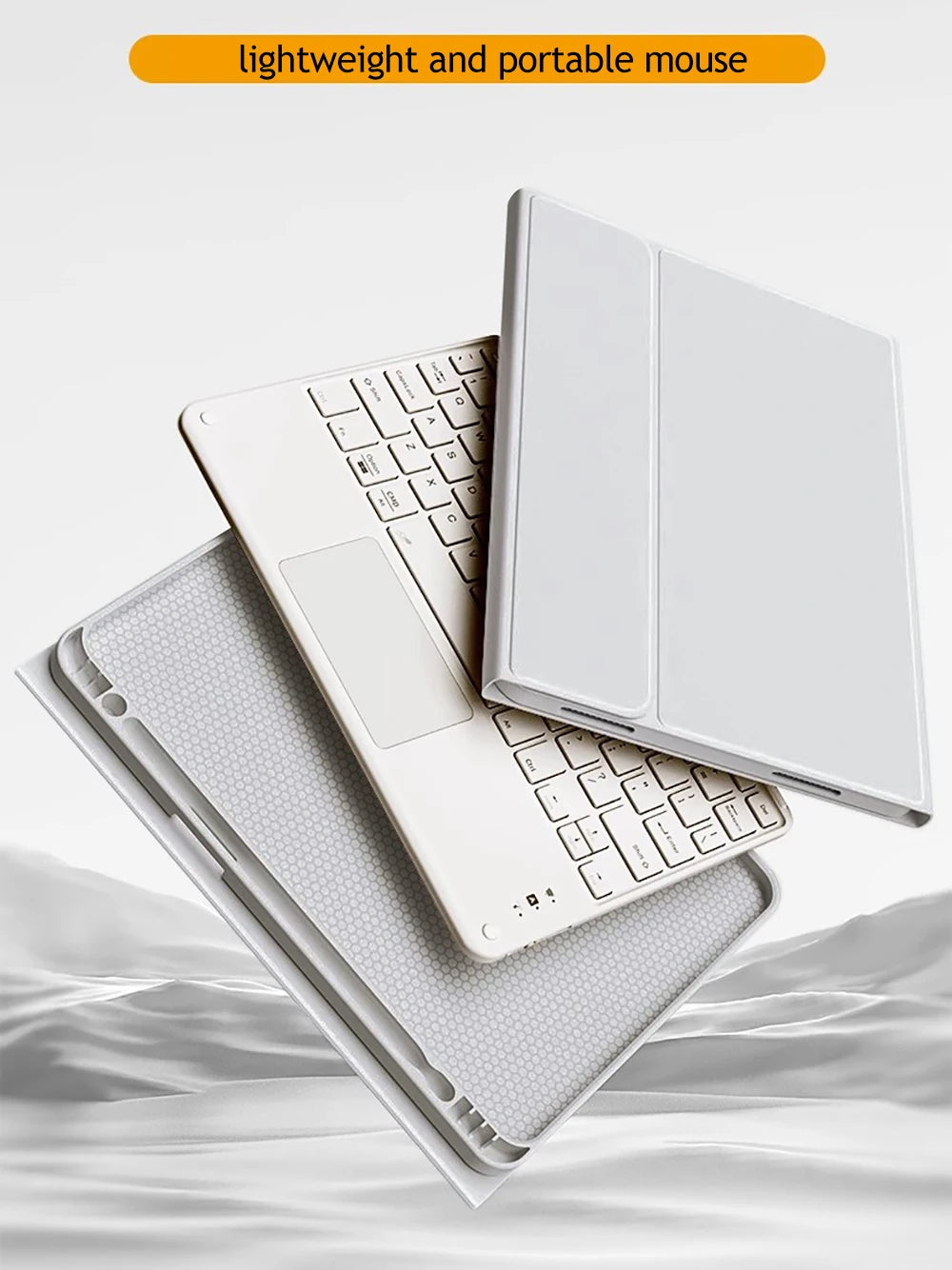 Keyboard Wireless Mouse Magic For iPad Pro 13 11 Case M4 M2 2025 M3 Air 13 11 5 4 10.2 9 8 7 Generation Case Bluetooth Keyboard Red Magic