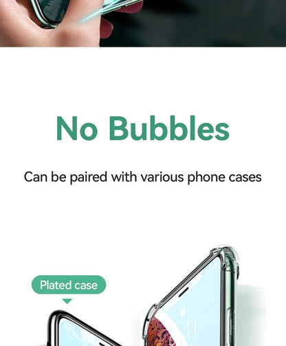 Joyroom 1/2/3pcs HD Glass Screen Protector for iPhone 16 15 14 13 12 11 Pro Max Full Screen Tempered Glass Protection for iPhone Red Magic