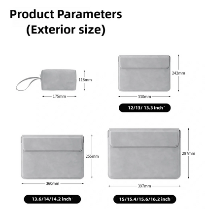 Laptop Sleeve Case 13 14 15 15.6 Inch For Huawei HP DELL Liner Sleeve Bag For Macbook Air Pro 13 13.6 M4 Notebook Bags Men Women Red Magic