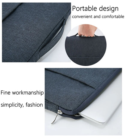 Portable Laptop Sleeve Bag Soft Cover 11 12 13 14 15 15.6 16 Inch for Macbook Huawei Xiaomi HP Dell Lenovo Laptop Sleeve Handbag Red Magic