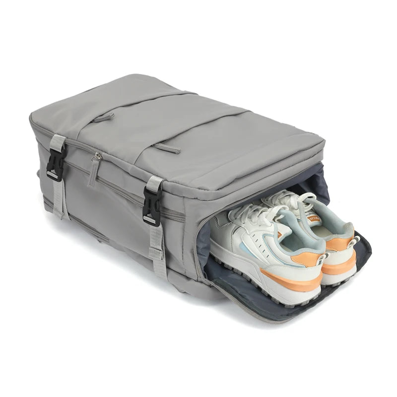 Lumin Backpack 42x18x29 Cabin Bag Travel Backpack for Men Women Hand Luggage Leisure Laptop Backpack mochila para viaje cabina Red Magic