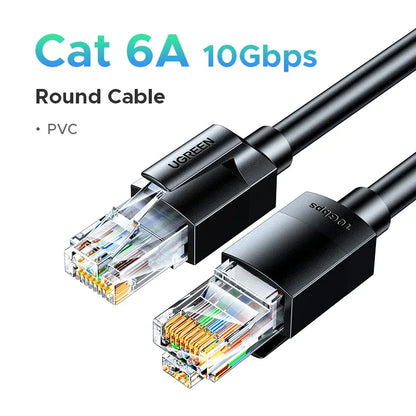 UGREEN CAT6A Ethernet Cable 10Gbps RJ45 Cable High Speed for Router Modem PC PS5 XBOX Laptop HUB NAS Lan Cable Patch Cable Setup Lord