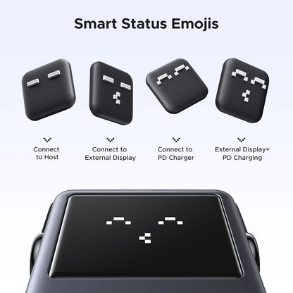 UGREEN Uno USB HUB Splitter 6-in-1 4K60Hz HDMI PD100W 10Gbps USB-C Expander Docking Station for Laptop Accessories MacBook Dell Setup Lord