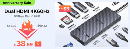 UGREEN RJ45 Crimper Tools RJ45 Crimping Pliers for CAT6/7 Ethernet Lan Cable Network Cutter Stripper Plier Multifuntion Tool Red Magic