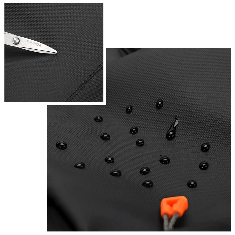 Luxury Men's Backpack High Quality 15.6 Laptop Backpack High-capacity Waterproof Travel Bag Fashion School Backpacks for Men Red Magic