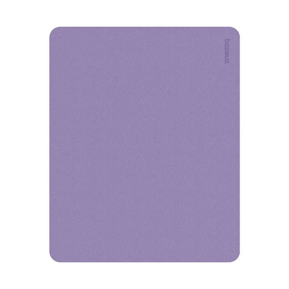 Baseus Simple Color PU Leather Mouse Mat Anti-slip Waterproof 26*21cm Mouse Pad School Supplies Office Accessories Desk Set Red Magic