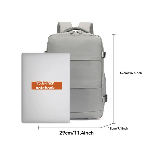 Lumin Backpack 42x18x29 Cabin Bag Travel Backpack for Men Women Hand Luggage Leisure Laptop Backpack mochila para viaje cabina Red Magic