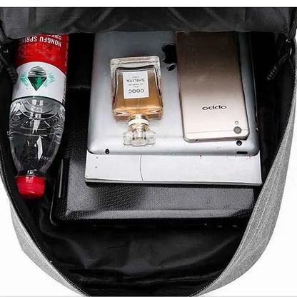 15 Inches Versatile Backpack Trendy Washable Oxford Cloth Computer Bag Black Gray Blue Red School Student Backpack Unisex Red Magic