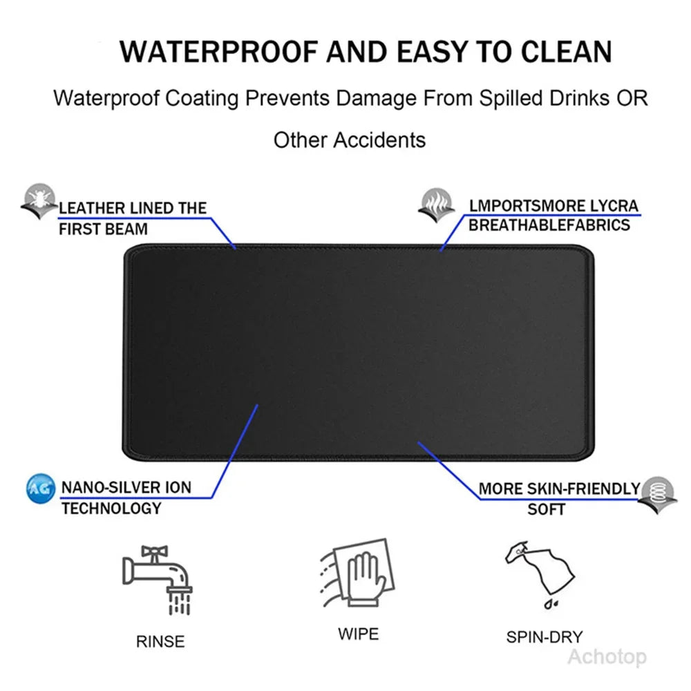 Gaming Mouse Pad Mousepad Gamer Desk Mat Large Keyboard Pad Xll Carpet Computer Table Surface For Accessories Xl Ped Mauspad Red Magic