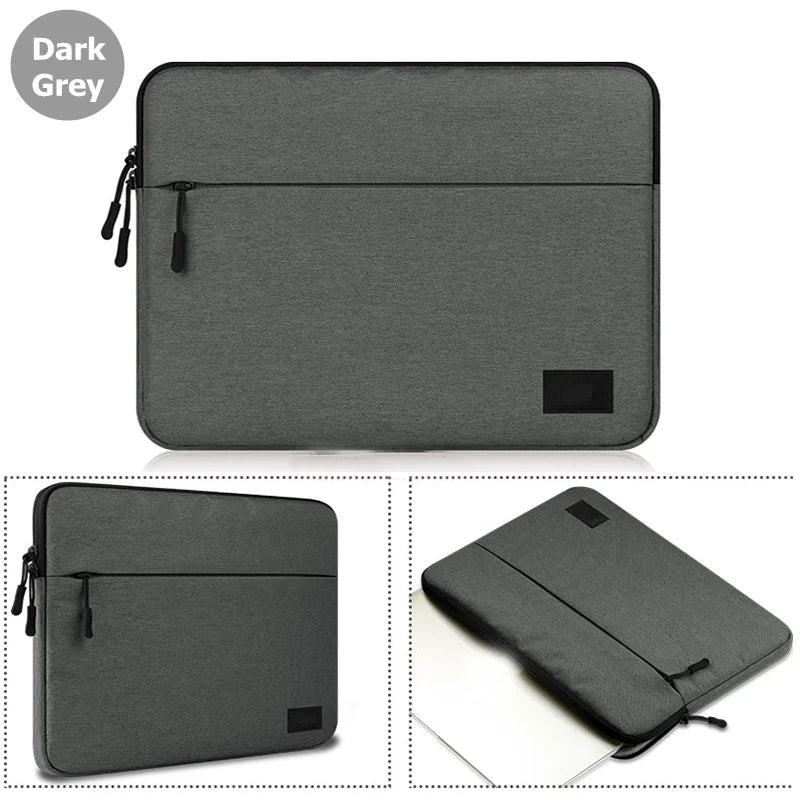 Waterproof Laptop Bag Sleeve 11 12 13 14 15 15.6 16 Inch Case For MacBook Air Pro Xiaomi HP Dell Acer Notebook Computer Case Red Magic