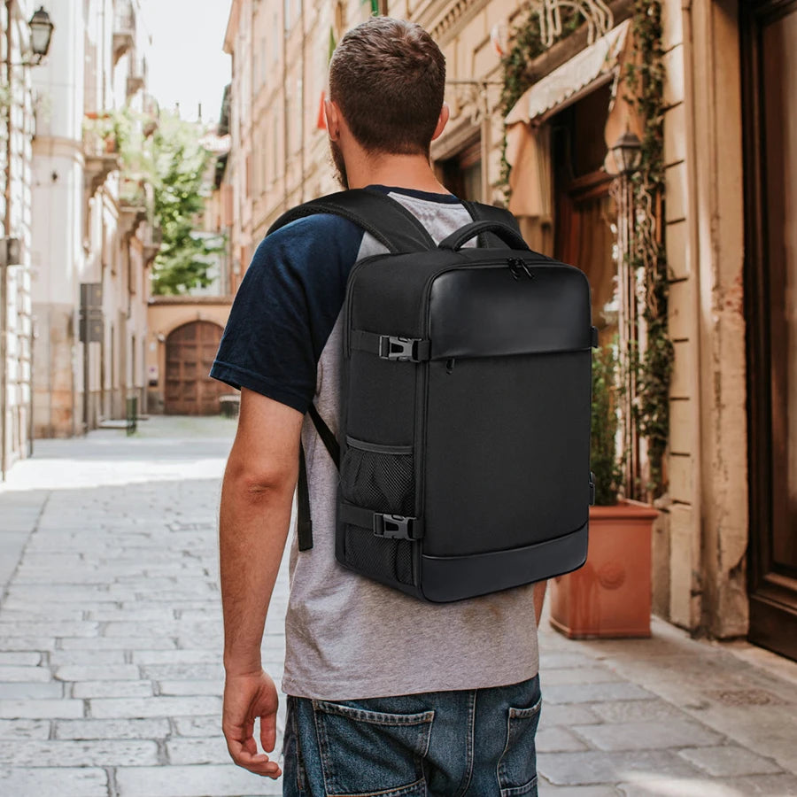 ryanair 40x20x25 and easyjet 45x36x20 Cabin Bag Travel Backpack unisex Laptop Backpack outdoor travel backpack Student.School Red Magic